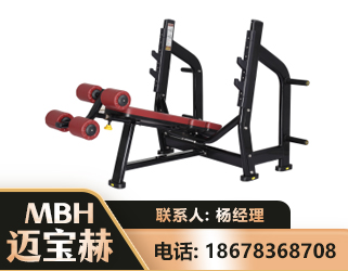 菏泽豪华下斜卧推架